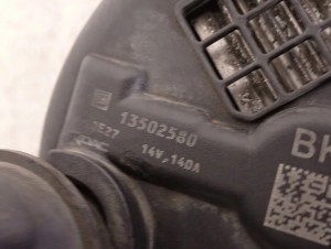 CHEVROLET CRUZE 2.0D 08- ALTERNATOR 7/8 MINIATURA