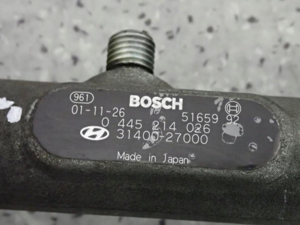 HYUNDAI TUCSON KIA SPORTAGE II 2.0 CRDI 113KM 04- LISTWA WTRYSKOWA 3/6