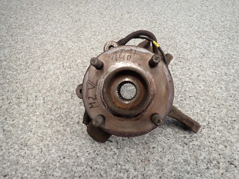 MAZDA2 MAZDA 2 03-07 ZWROTNICA PIASTA PRZEDNIA LEWA 1/5