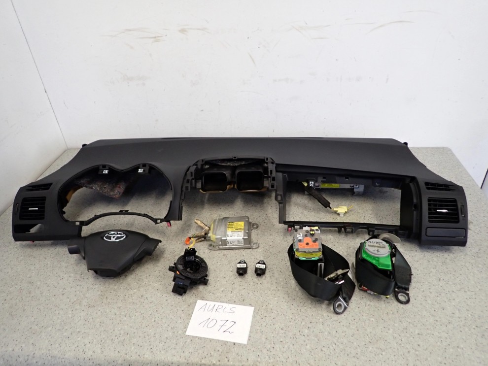 TOYOTA AURIS I E15 5D 07- PODUSZKI POWIETRZNE ZESTAW EUROPA SRSY AIRBAG 1/14