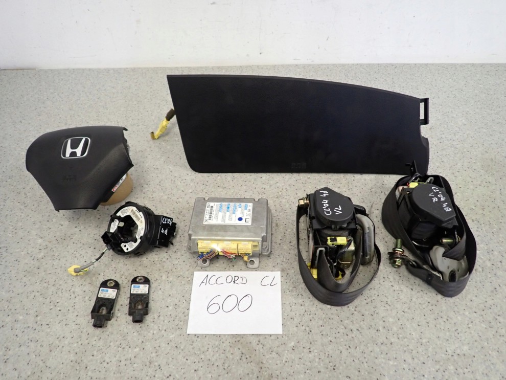 HONDA ACCORD CL VII 03- PODUSZKI POWIETRZNE ZESTAW SRS 1/12