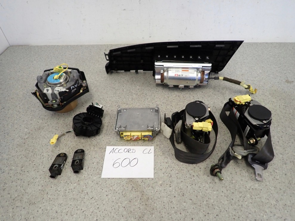 HONDA ACCORD CL VII 03- PODUSZKI POWIETRZNE ZESTAW SRS 9/12