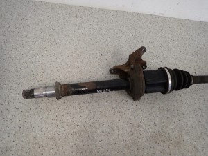 TOYOTA VERSO 2.0 D4D 09- PÓŁOŚ PRZEDNIA PRAWA DŁUGA Z PODPORĄ 3/9 MINIATURA