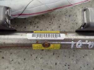 TOYOTA IQ 08-12 KURTYNA BOCZNA PRAWA 2/4 MINIATURA