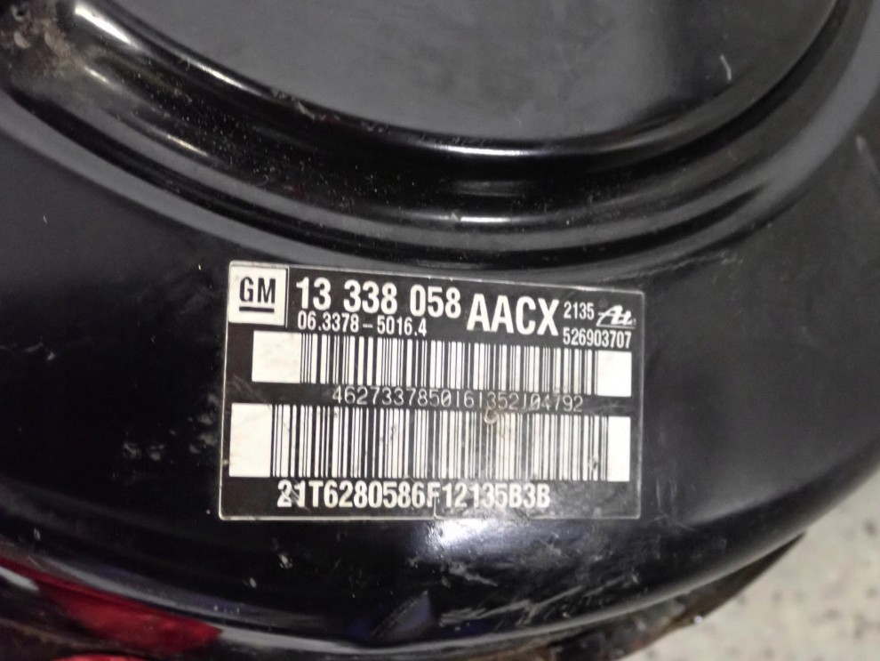 CHEVROLET CRUZE 08-12 SERWO HAMULCOWE 3/6