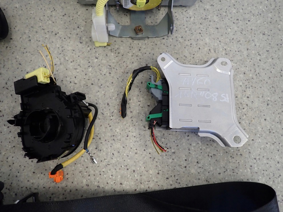 TOYOTA AYGO 05-12 PODUSZKI POWIETRZNE ZESTAW SRSÓW AIRBAGI 10/10