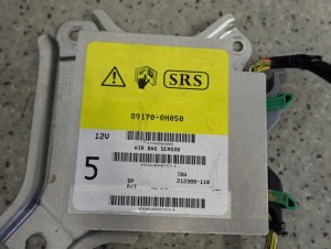 TOYOTA AYGO 05-12 PODUSZKI POWIETRZNE ZESTAW SRSÓW AIRBAGI 5/10 MINIATURA