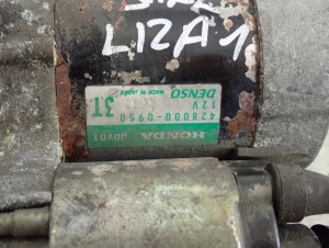HONDA JAZZ II ROZRUSZNIK SILNIKA 1,2 ,1.3 L12. L13 2/4 MINIATURA