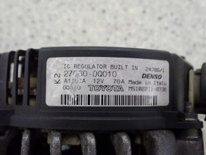 TOYOTA AYGO 1.0i 06-12 ALTERNATOR 2/6 MINIATURA