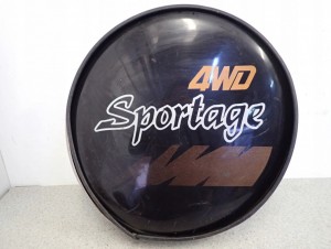 KIA SPORTAGE I 94- OBUDOWA OSŁONA KOŁA ZAPASOWEGO 1/4 MINIATURA