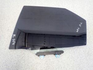 HONDA CIVIC VIII UFO 06- SZYBA TYLNA LEWA 1/3 MINIATURA