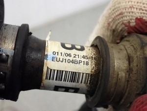 TOYOTA AVENSIS T25 2.2 D4D 03-08 PÓŁOŚ PRZEDNIA LEWA 5/5 MINIATURA