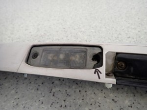 HYUNDAI i30 06- KOMBI LISTWA KLAPY TYLNEJ BLENDA 7/8 MINIATURA