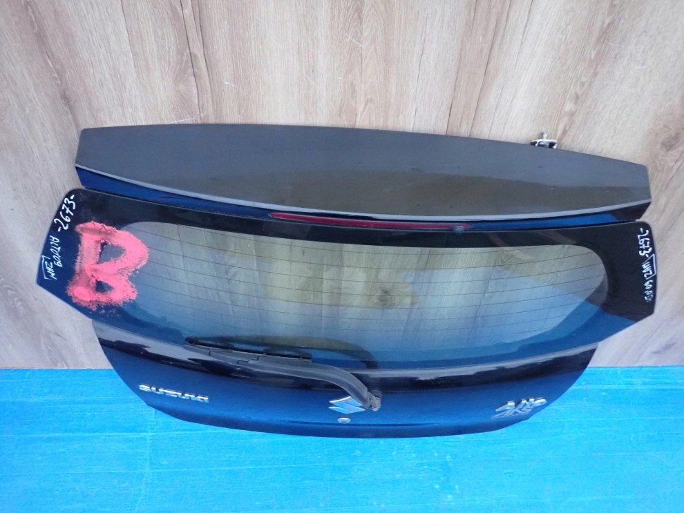 SUZUKI ALTO 09-14 KLAPA BAGAŻNIKA SZYBA TYLNA ZAM 3/7