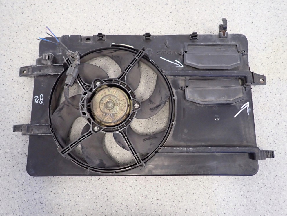 MITSUBISHI COLT CZ3 04- WENTYLATOR CHŁODNICY 4 PINOWY 1/12