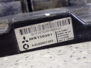 MITSUBISHI COLT CZ3 04- WENTYLATOR CHŁODNICY 4 PINOWY 12/12 MINIATURA