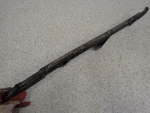 TOYOTA AVENSIS T25 KOMBI 02- ŚLIZG ZDERZAKA TYLNY LEWY 5/5 MINIATURA