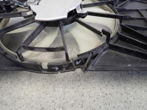 SUZUKI SX4 S-CROSS 1.6i 13-16 WENTYLATOR CHŁODNICY WODY KLIMATYZACJI 9/10 MINIATURA