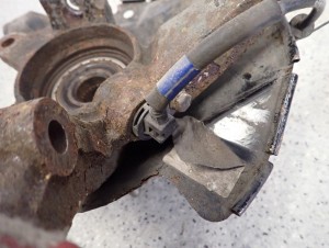 KIA PICANTO 04-07 ZWROTNICA PIASTA PRZEDNIA LEWA 5/5 MINIATURA