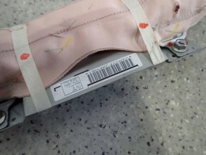 MITSUBISHI ASX 10-16 KURTYNA LEWA PODUSZKA POWIETRZNA SRS 3/3 MINIATURA