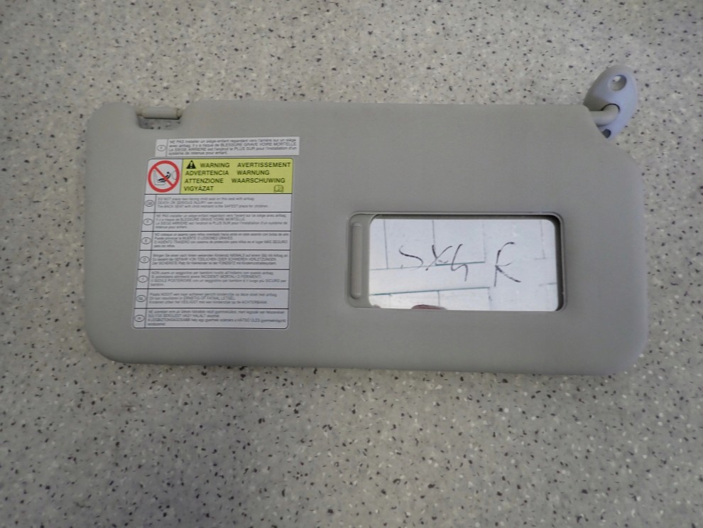 SUZUKI SX4 FIAT SEDICI 06-13 DASZEK PRZECIWSŁONECZNY PRAWY 2/4