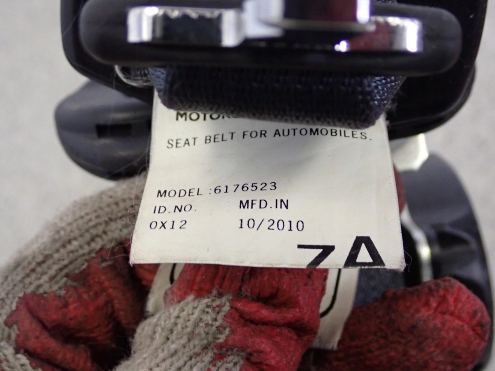 MITSUBISHI ASX 10-16 PAS BEZPIECZEŃSTWA TYLNY ŚRODKOWY 5/5