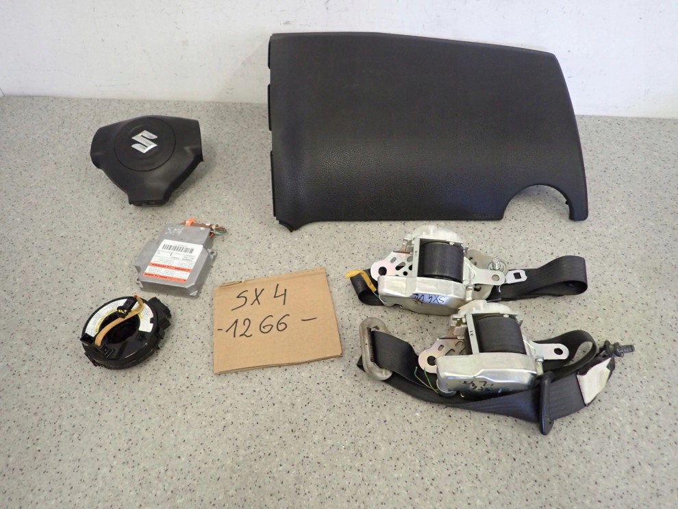 SUZUKI SX4 06-13 PODUSZKI POWIETRZNE SRSY ZESTAW KOMPLET EUROPA 1/14