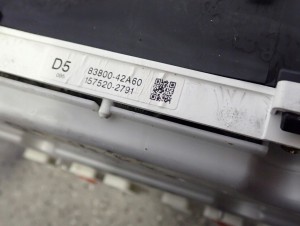 TOYOTA RAV4 RAV 4 2.0 D4D 03-05 LIFT ZEGARY LICZNIK EUROPA 5/5 MINIATURA