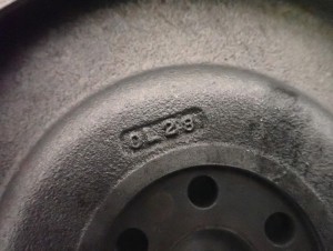 HYUNDAI IX20 1.4i 09- KOŁO ZAMACHOWE 5/7 MINIATURA