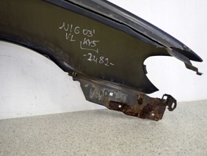 NISSAN ALMERA N16 03-06 BŁOTNIK PRZEDNI LEWY KY5 15/16 MINIATURA