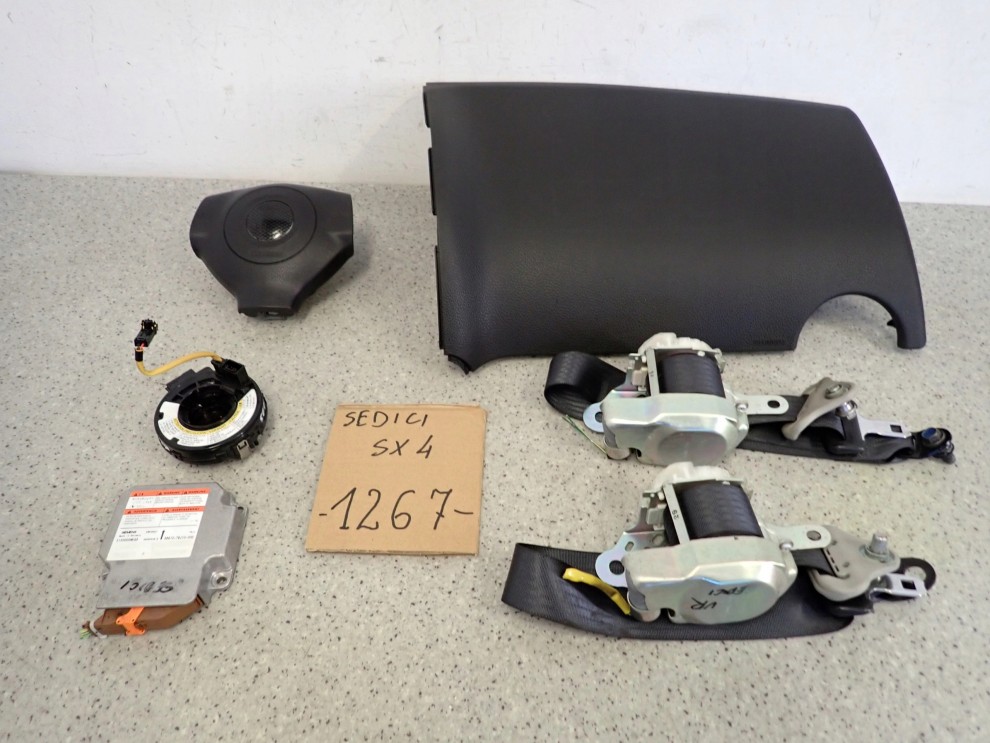 FIAT SEDICI 06-13 PODUSZKI POWIETRZNE ZESTAW SRSY 1/14