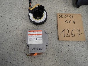 FIAT SEDICI 06-13 PODUSZKI POWIETRZNE ZESTAW SRSY 4/14 MINIATURA