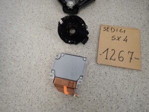 FIAT SEDICI 06-13 PODUSZKI POWIETRZNE ZESTAW SRSY 11/14 MINIATURA