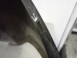 NISSAN MICRA K12 LIFT 07-10 ZDERZAK TYLNY Z11 14/14 MINIATURA