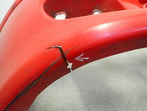 NISSAN ALMERA N16 HB 00-03 ZDERZAK PRZEDNI 14/15 MINIATURA