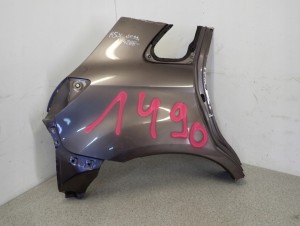 MITSUBISHI ASX 10-19 BŁOTNIK TYLNY PRAWY ĆWIARTKA C06A