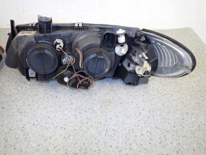 NISSAN ALMERA N16 00- REFLEKTOR LEWY PRAWY KIERUNKOWSKAZY TUNING 12/13 MINIATURA