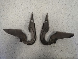 MITSUBISHI ASX 10-16 ZAWIASY MASKI 4/6 MINIATURA