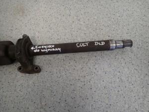 MITSUBISHI COLT CZ3 1.5 DID 04-12 PÓŁOŚ PRAWA DŁUGA Z PODPORĄ 4/5 MINIATURA