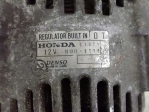 HONDA PRELUDE 96-99 2.0i ALTERNATOR 2/7 MINIATURA