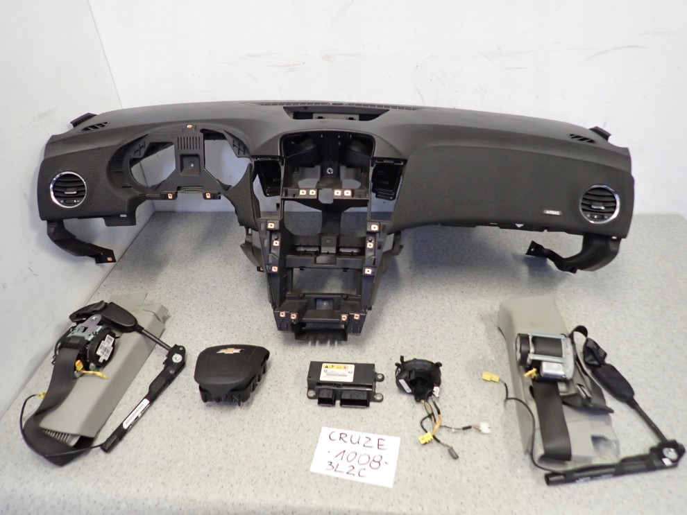 CHEVROLET CRUZE 08- DESKA PODUSZKI POWIETRZNE SRSY EUROPA 2/13