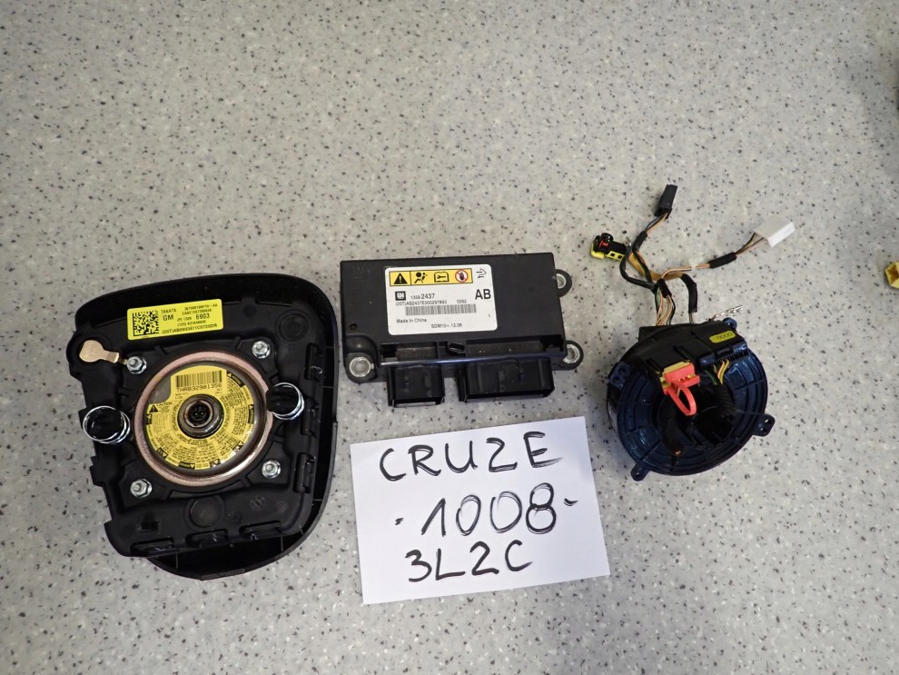 CHEVROLET CRUZE 08- DESKA PODUSZKI POWIETRZNE SRSY EUROPA 13/13