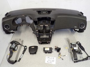 CHEVROLET CRUZE 08- DESKA PODUSZKI POWIETRZNE SRSY EUROPA 1/13 MINIATURA