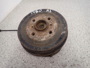 TOYOTA AYGO 05-12 BĘBEN HAMULCOWY TY LEWY TARCZA KOTWICZNA PIASTA SZCZEKI 2/7 MINIATURA