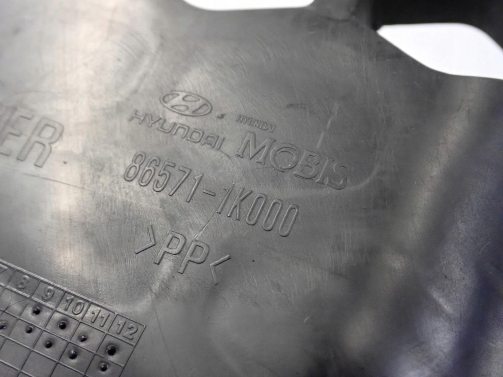 HYUNDAI IX20 09- OSŁONA DOLNA ZDERZAKA PRZEDNIEGO 4/7