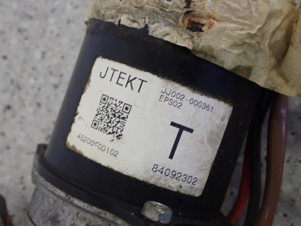 TOYOTA YARIS II 06-09 KOLUMNA KIEROWNICZA WSPOMAGANIE 4/10