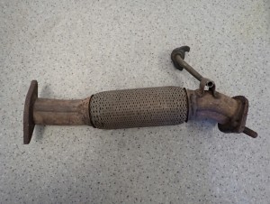 HYUNDAI i30 1.6 CRDI 09-12 ŁĄCZNIK ELASTYCZNY WYDECHU 2/4 MINIATURA