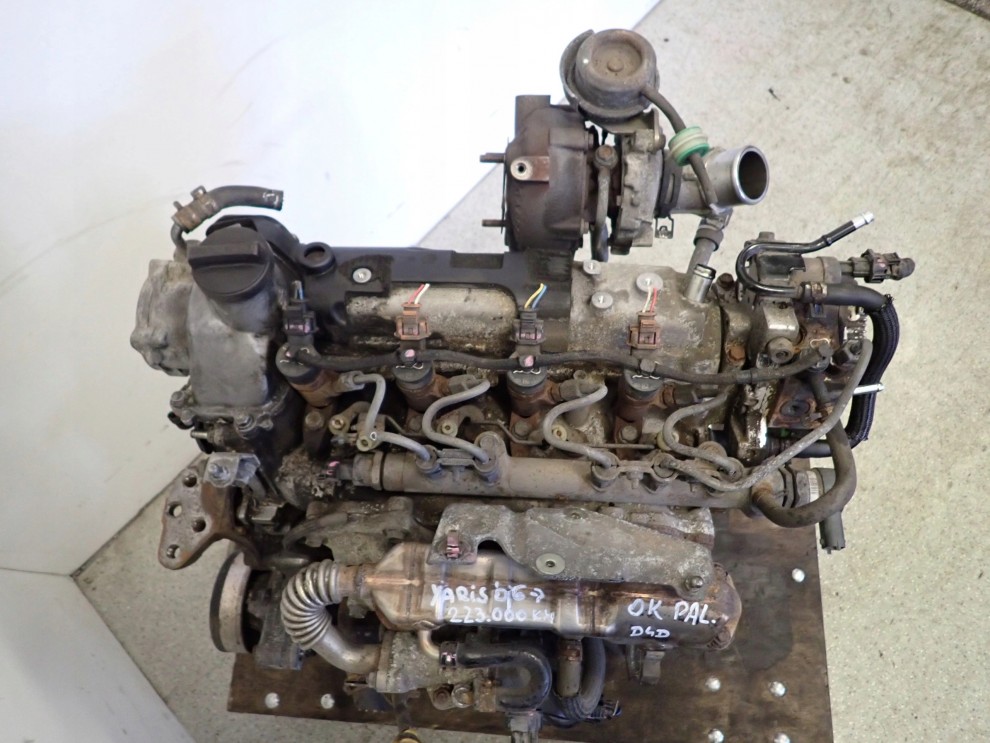 TOYOTA YARIS II 2006- 1.4 D4D DIESEL SILNIK MOTOR 5/11
