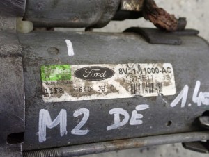 MAZDA2 MAZDA 2 II DE 1.4 DIESEL 08- ROZRUSZNIK SILNIKA 2/6 MINIATURA