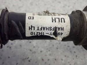 KIA CEED 1.6 CRDI 06-12 PÓŁOŚ PRZEDNIA LEWA 5/5 MINIATURA